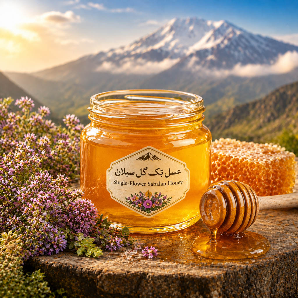 عسل تک گل سبلان